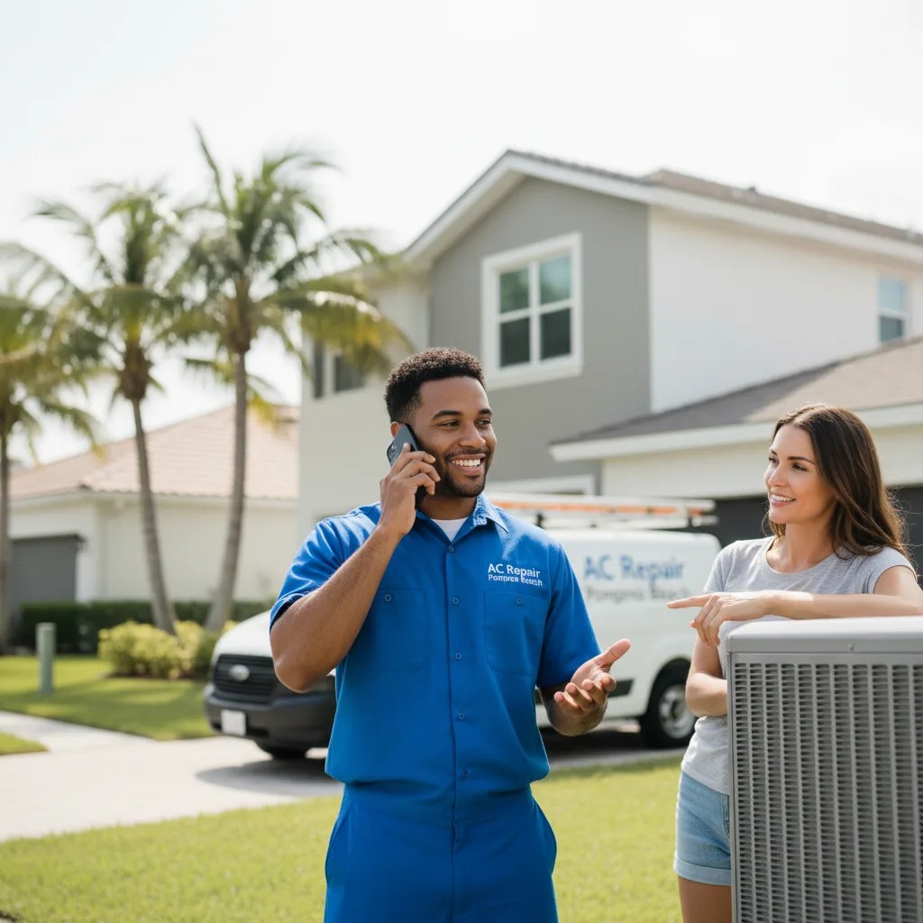 AC Repair Pompano Beach customer support in Sandown